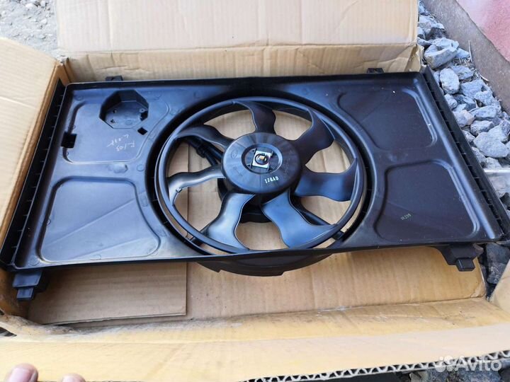Вентилятор охлаждения на hyundai accent