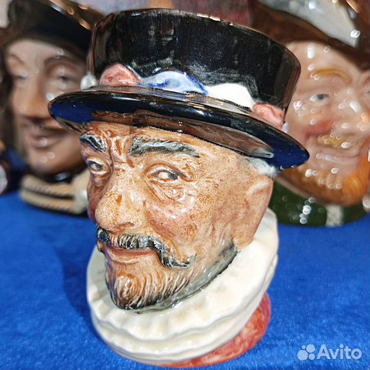 Тоби.Royal Doulton.Джейн Сеймур.Мерлин.Арамис