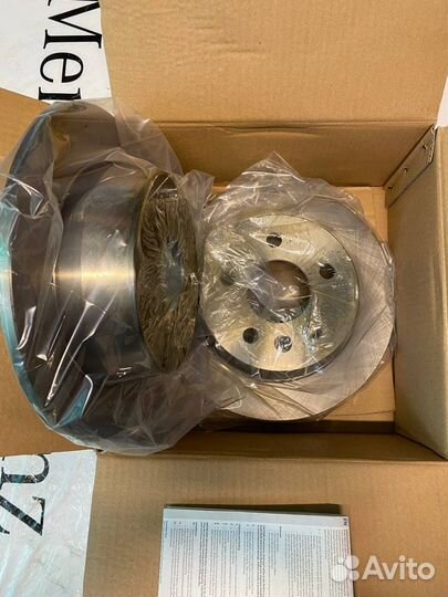 Диск тормозной задний на Mercedes Meyle 015523201