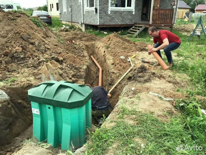 Септик био Green 7 энергонезависимый