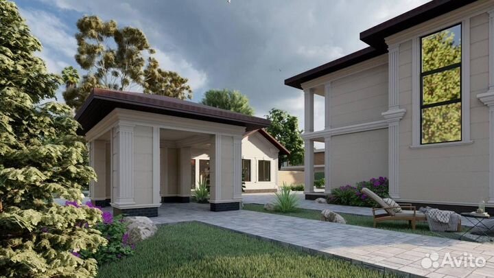 Фасадный декор. Подкровельные карнизы