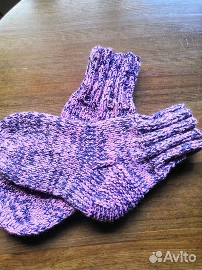 Носки с пухом норки