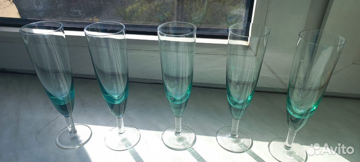 Фужеры богемия