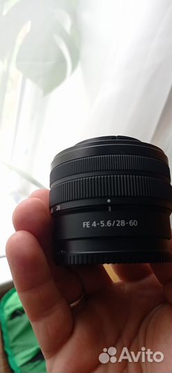 Объектив sony 28 60 fe