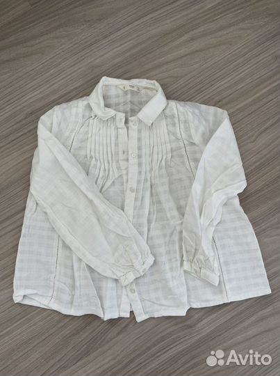 Блузка школьная, рр128