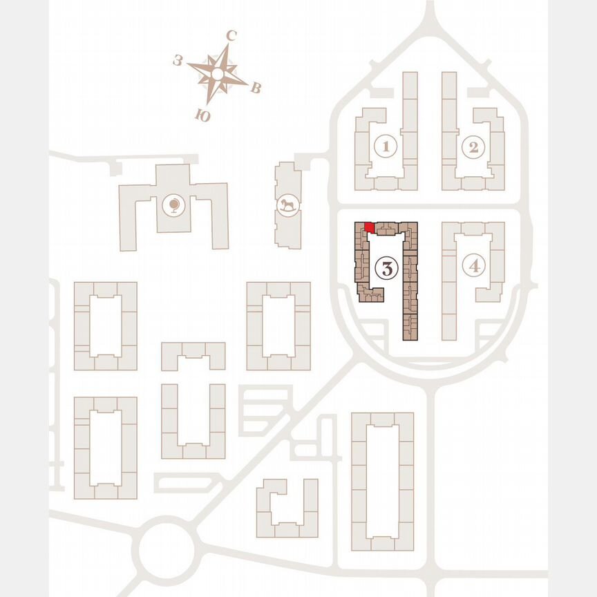 4-к. квартира, 99,7 м², 2/4 эт.