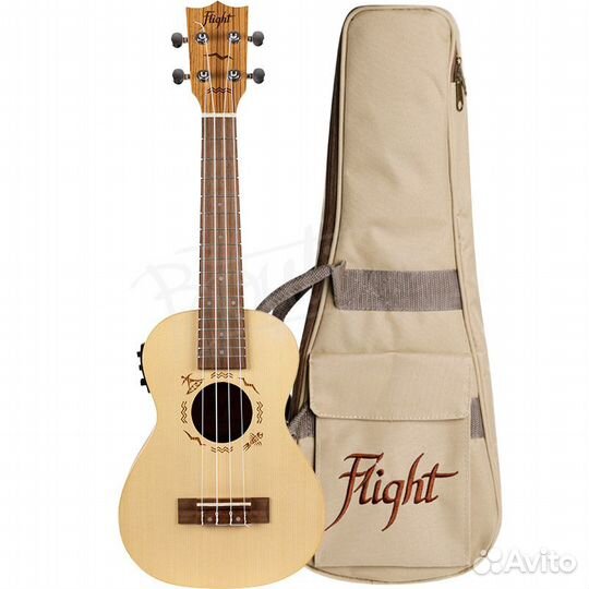 Flight DUC 525 CEQ SP/ZEB - укулеле, концерт