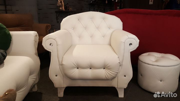 Кресло с выбором ткани