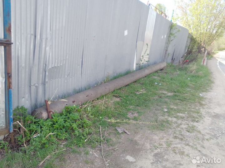 Столб для электричества линия