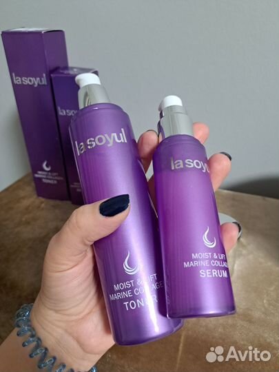 La soyul Тоник и сыворотка с морским коллагеном