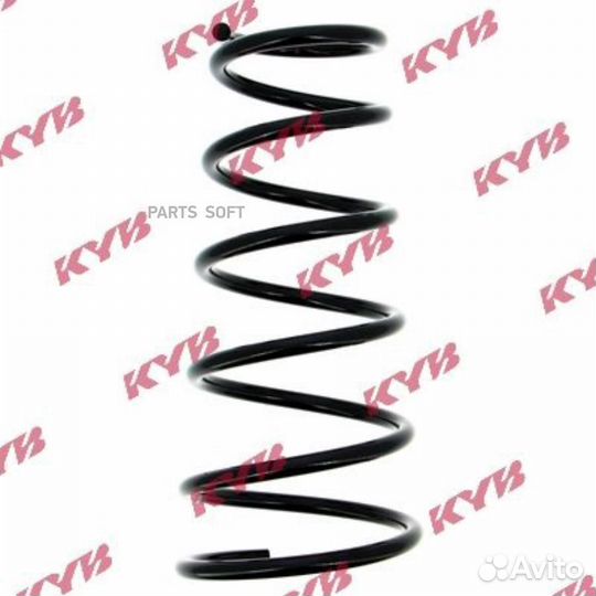 KYB RI6167 Пружина подвески задн toyota: corolla 9