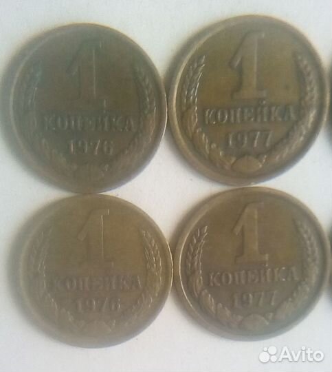 Монеты СССР 1,2,3 копейки UNC