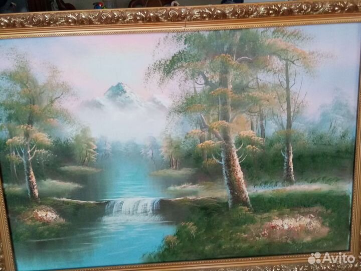 Картина маслом на холсте большая