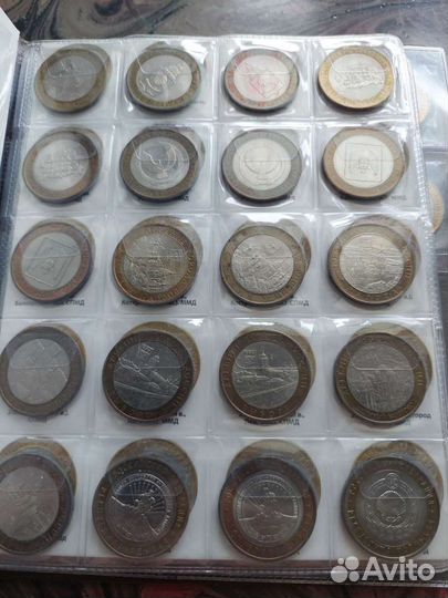 Коллекция биметалла 2000-2022 года на 2 двора