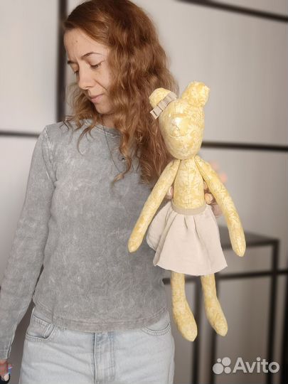 Мягкие игрушки ручной работы медведь Тильда