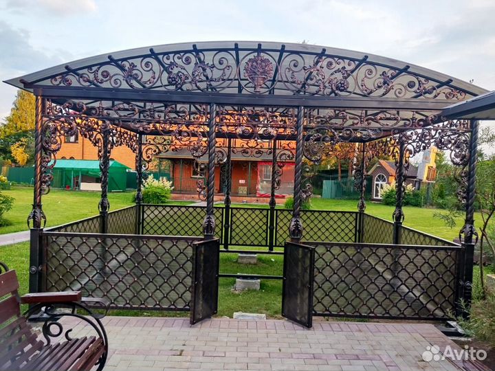 Беседки, навесы, перила, входные группы