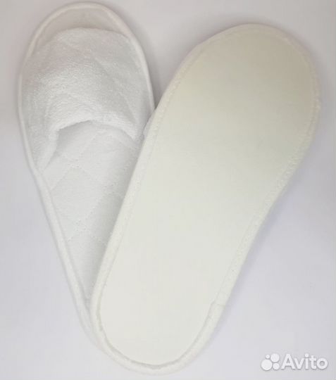 Изделие одноразовое (тапочки) стелька Махра Люкс 1