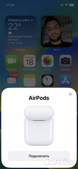 Наушники apple airpods