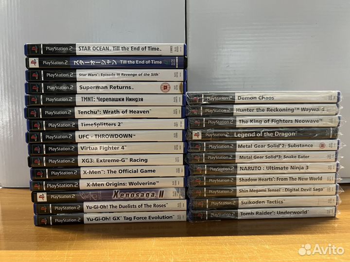 Коллекционные диски для PS2