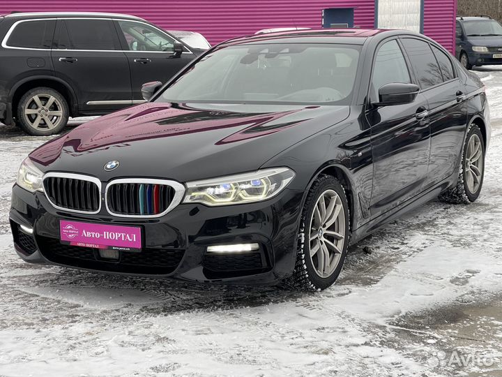 BMW 5 серия 2.0 AT, 2017, 117 000 км