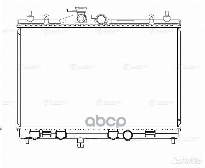 Радиатор Juke (10) 1.6i