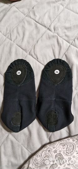 Балетки для танцев черные