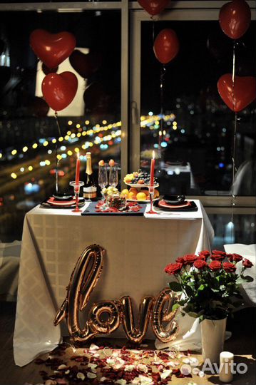 Романтическое свидание в студии