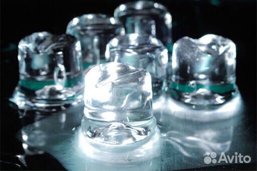 Лед пищевой, кусковой, коктейльный, доставка льда