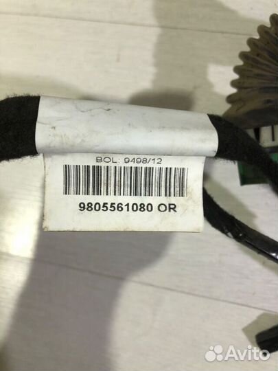 Проводка двери задняя правая citroen C4 B7 1.6 мт