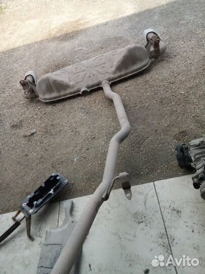 Глушитель Porsche Cayenne, 2005