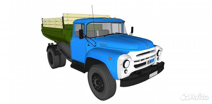 Камаз 54112 / ЗИЛ 130 (файл)