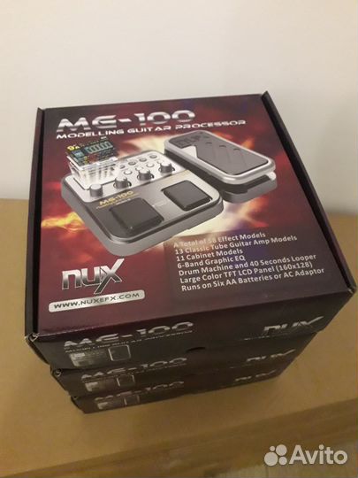 Гитарный процессор Nux mg-100 с лупером