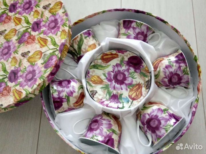 Сервиз чайный чайная пара кружка