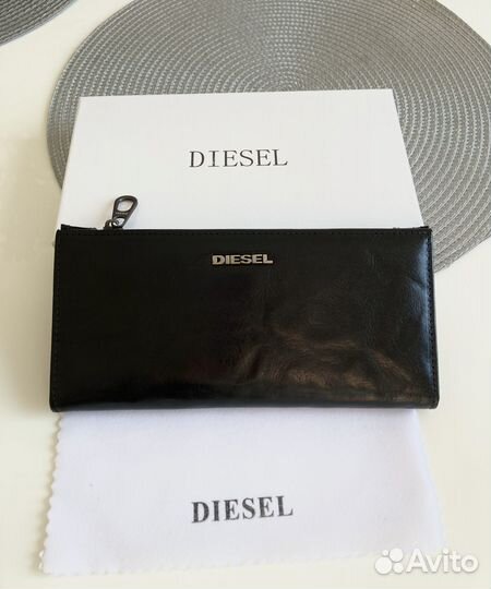 Портмоне Diesel lux на магнитах телячья кожа