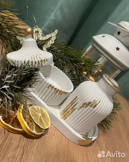 Статуэтки гипсовые, свечи,подарок,ручная работа