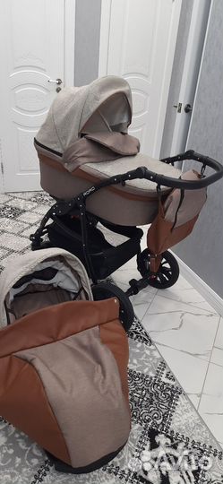 Прогулочная коляска зимняя бу