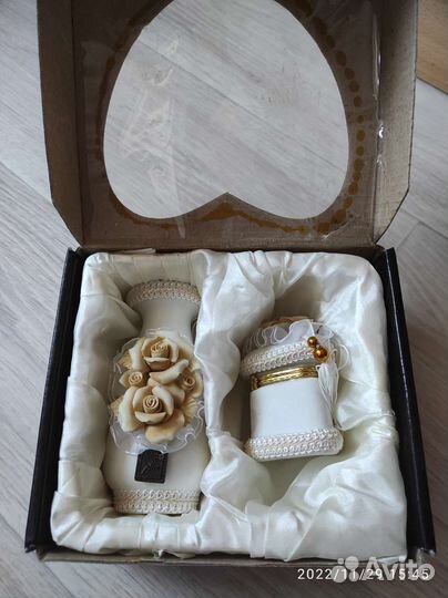 Ваза и шкатулка. Подарочный набор