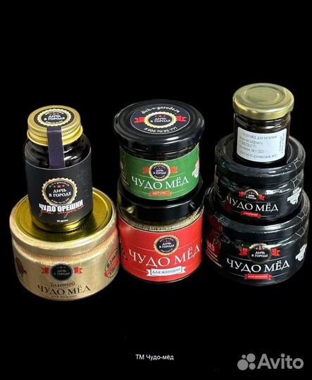 Золотой чудо-мёд природный бустер потенции