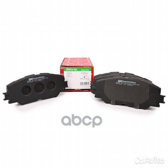 SM-BPJ025 speedmate Колодки toyota (corolla X