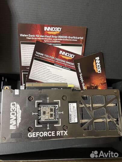 Видеокарта geforce rtx 4070 super inno3d
