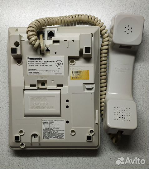 Проводной стационарный телефон Panasonic