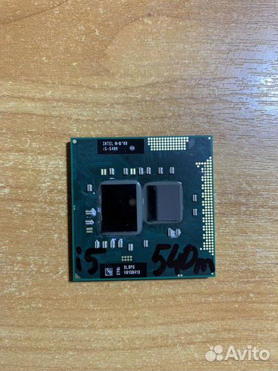 Процессор для ноутбука i5-540m 2.53-3.07GHz