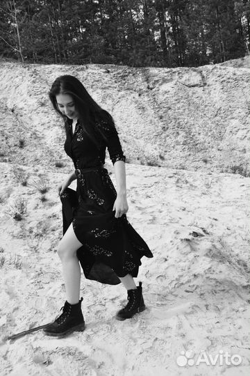 Платье zara длинное