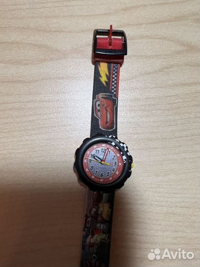 Детские часы swatch flik flak mcqueen