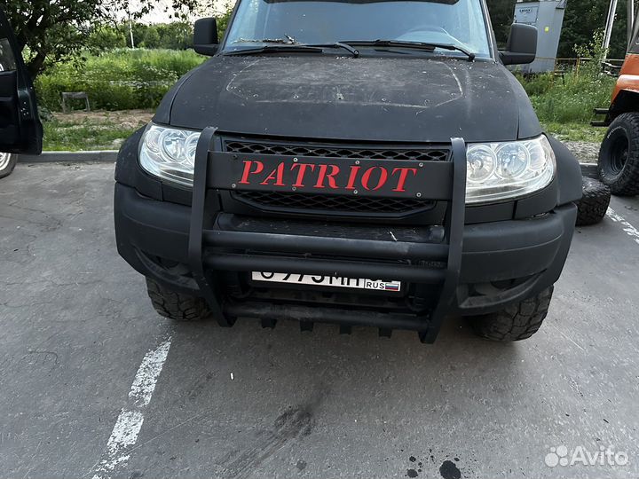 Силовой бампер УАЗ патриот