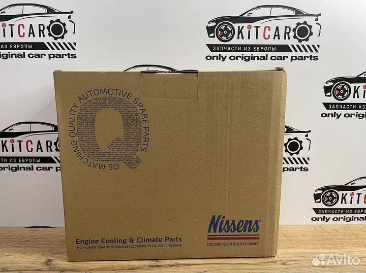 Радиатор отопителя nissens 73943