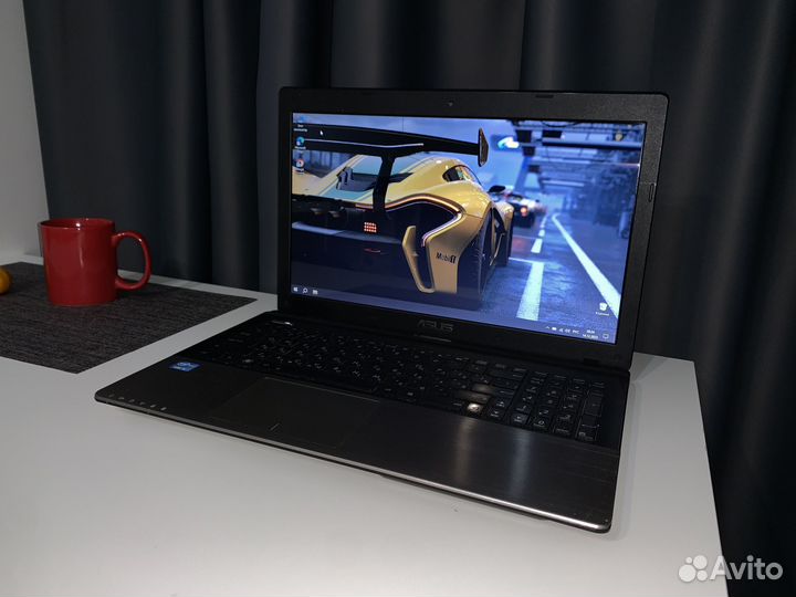 Тонкий Asus i5-3210m, 8gb, SSD+HDD работа/учеба