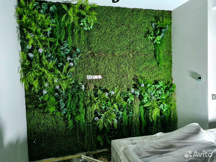 Вертикальное озеленение. Искусственная ряска