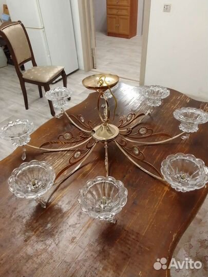 Люстра потолочная бу