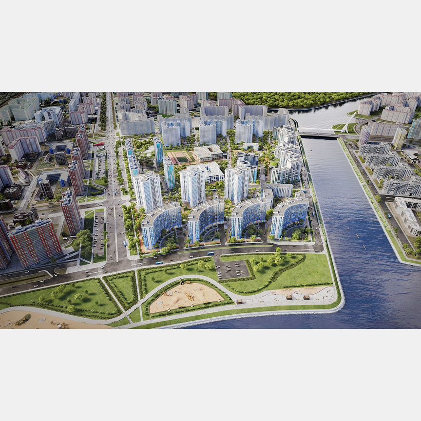 3-к. квартира, 83 м², 9/24 эт.